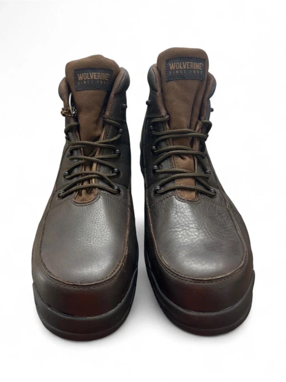 Wolverine Davis Brown Leather Composite Toe EH SR Work Boots Size US Men’s 15